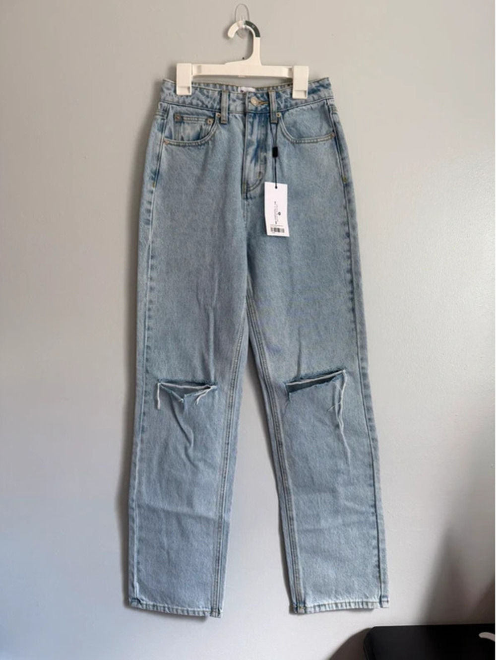 Princess Polly Holland High Rise Straight Leg Jeans Size 2 NWT